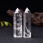 Natural Crystal Clear Quartz Transparency Quartz Point Healing Stone