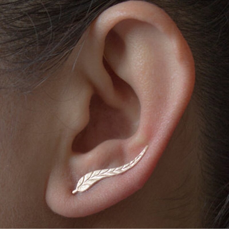 Long Crystal Tassel Gold Color Dangle Earrings