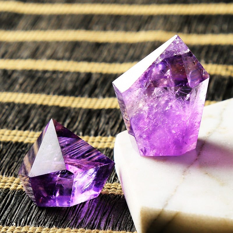 Natural Amethyst Wand Quartz Crystal Repair Crystal Stone For Home Decoration