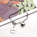 925 Sterling Silver Couple Bracelet