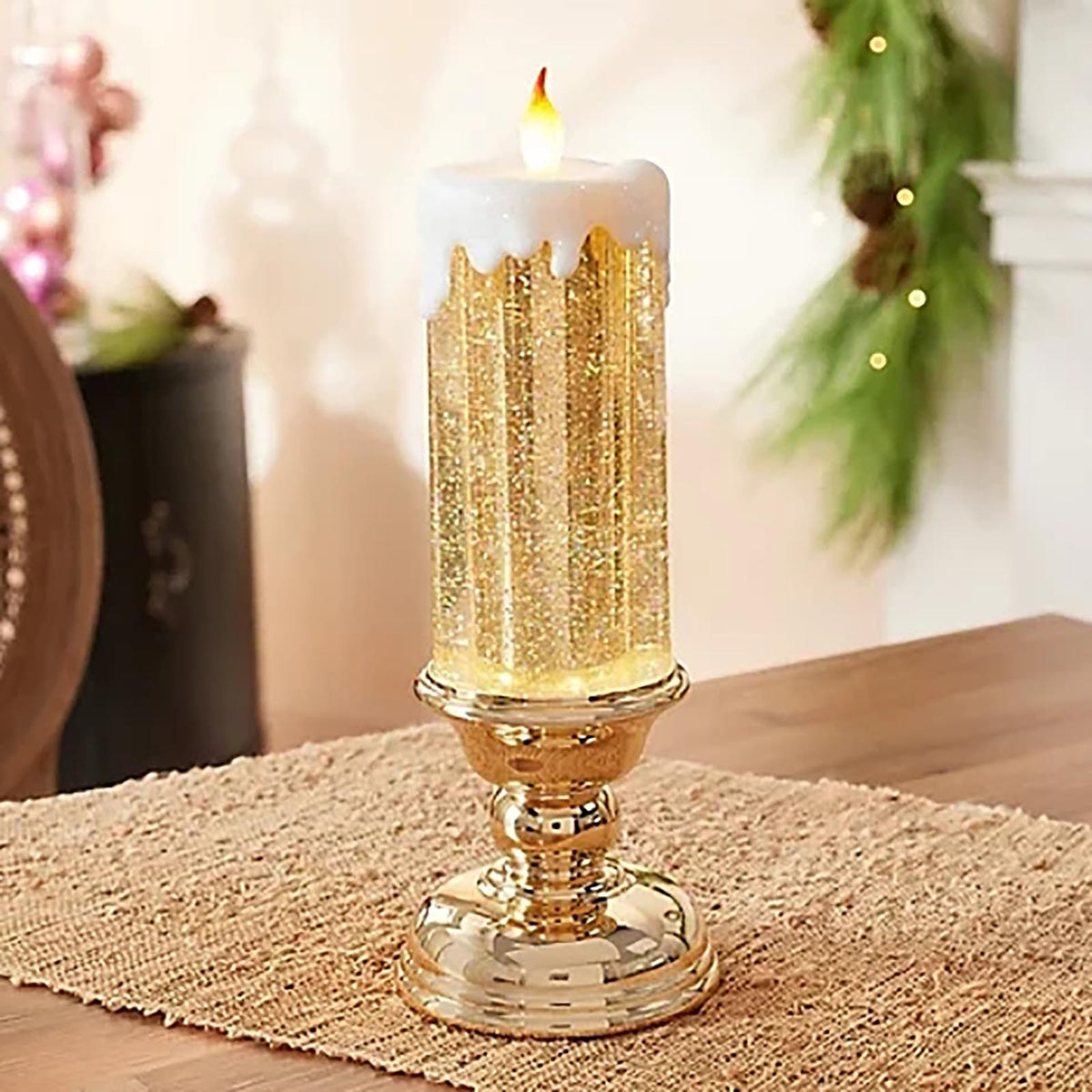 Rotating Candles Light