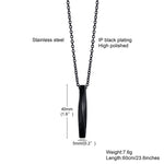 Vnox Mobius Pendant for Men Women