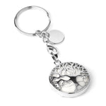 Luxury Crystal Stone Tree of Life Keychain