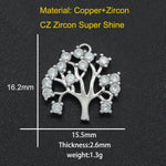 CZ Charms Cactus Necklace Pendant Accessories