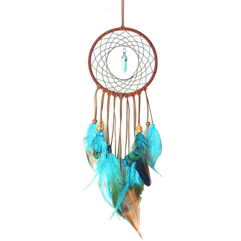Handmade Dream Catcher Feathers Decoratio