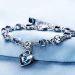 925 Sterling Silver Heart Bracelets