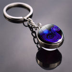 Glass Ball Keychain