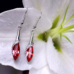 Ethnic Rhinestone Crystal Drop Earrings