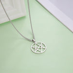 Unicursal Hexagram Religious Symbol Geometry Amulet Pendant