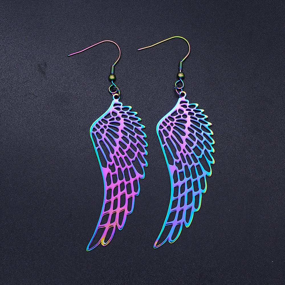 Rainbow Tree of Life Fashion Drop Earring