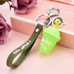 Simulation Beverage Keychain