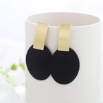Circle Drop Earrings
