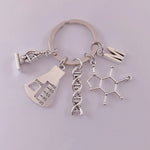 Doctor Molecular DNA Microscope Keychain