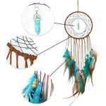 Handmade Dream Catcher Feathers Decoratio