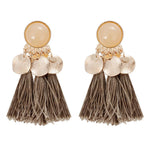 Feather Style Ethnic Boho Big Dangle Earring