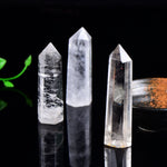 Natural Crystal Clear Quartz Transparency Quartz Point Healing Stone