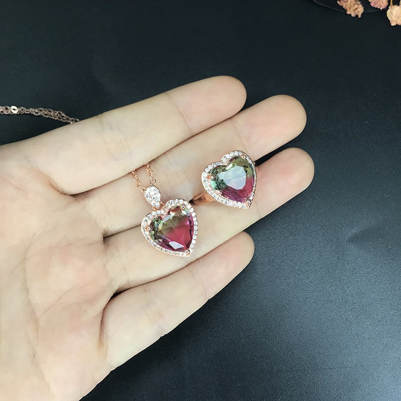 14K Rose Gold Jewelry Necklace