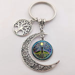 Tree of life statement keychain