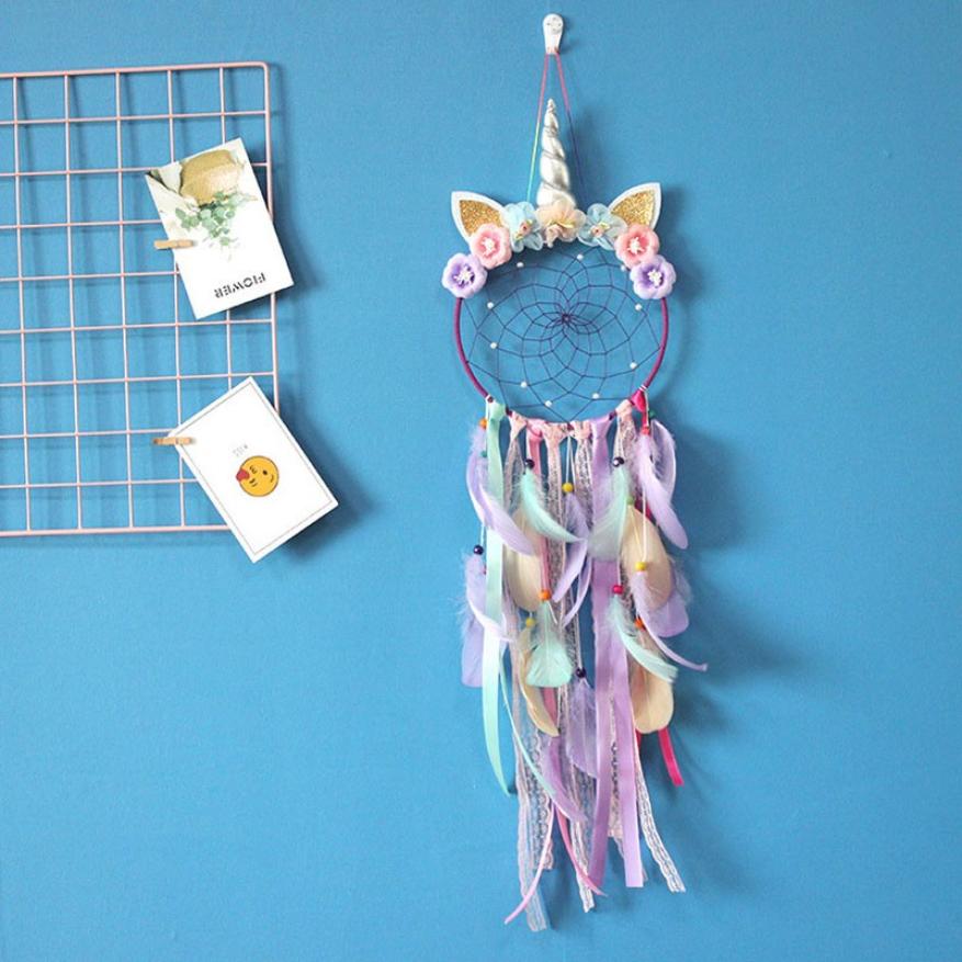 LED Light Unicorn Dream catcher