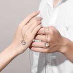 Silver Plated Prince Little Fox Pendant Personalized Necklace