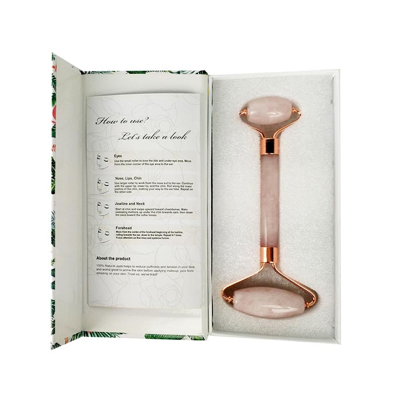 Face Massage Jade Roller Rose Quartz
