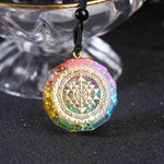 Orgonite Pendant Om Symbol Necklace