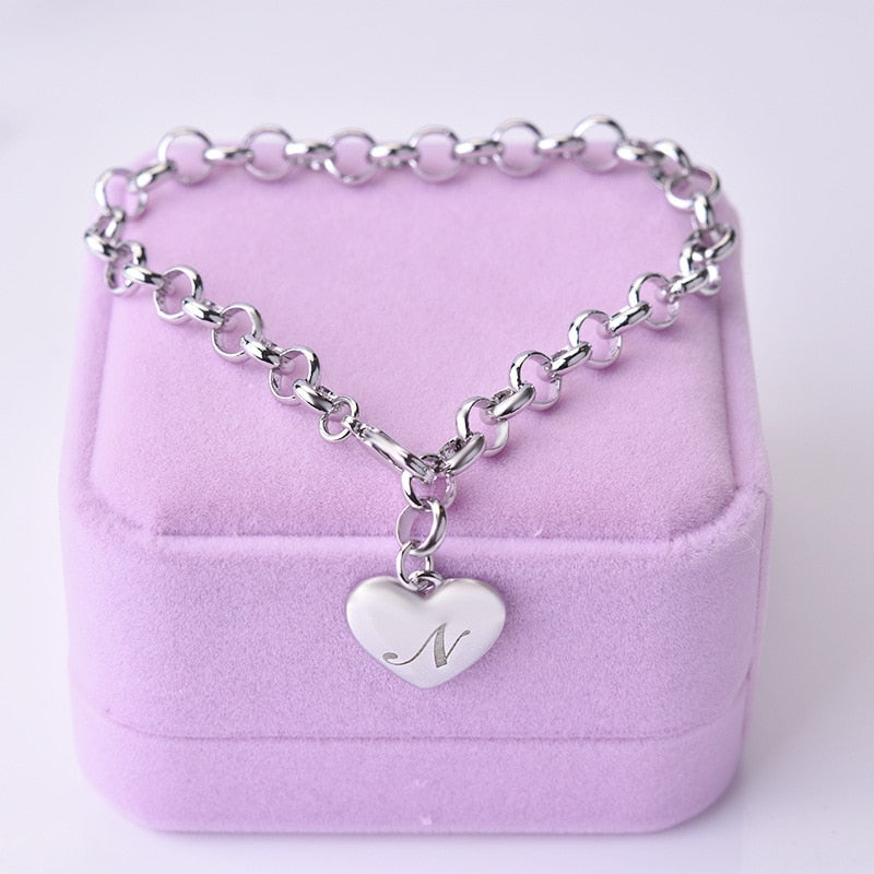 Heart Charm Bracelets
