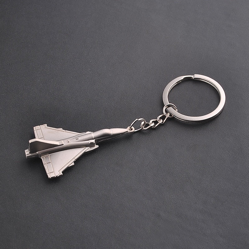 Fighter Aircraft Keychains