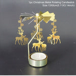 Christmas Rotary Candle Holder