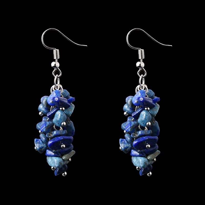 Crystal Quartz Dangle Earrings