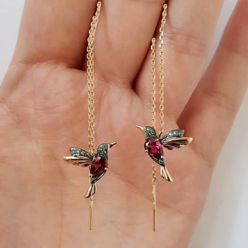 Long Drop Earrings