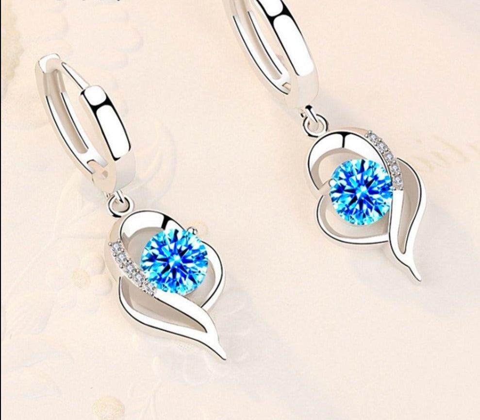 Crystal Zircon Earrings