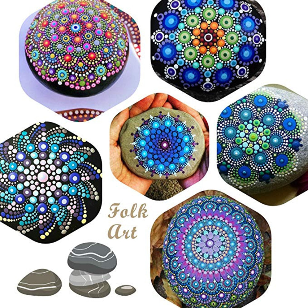 Stone Embossing Starter Drawing Stylus Pens Art Kit