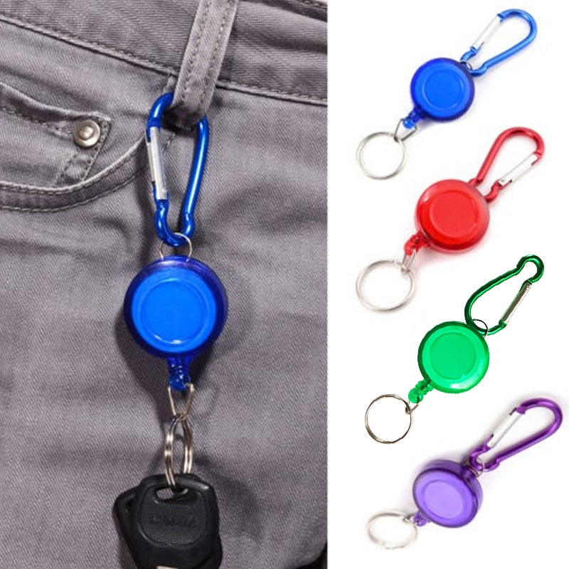 Roll Retractable Keychain