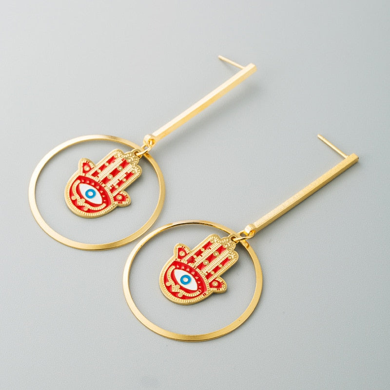 Long Dangle Earrings