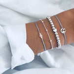 Bohemian Black Rope Chain Bracelet