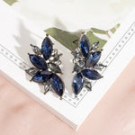 Fashion Crystal Water Drop Dangle Earrings