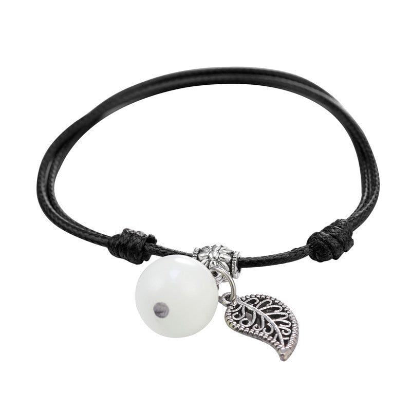 Luminous Bead Anklets Bracelets For Women