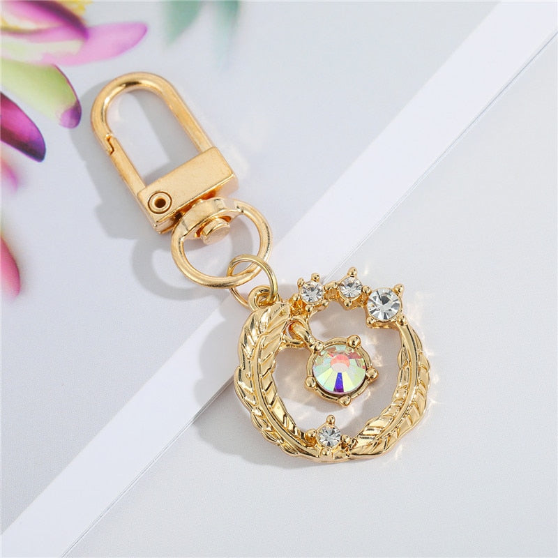 1Pcs Evil Eye Hamsa Hand  Key Ring