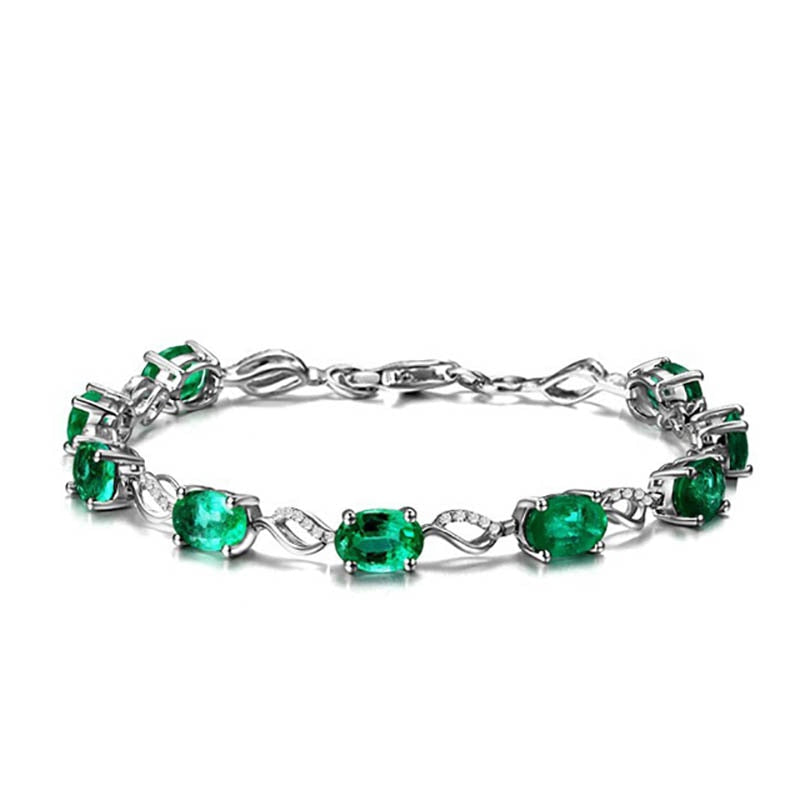 Emerald Gemstone Bracelets