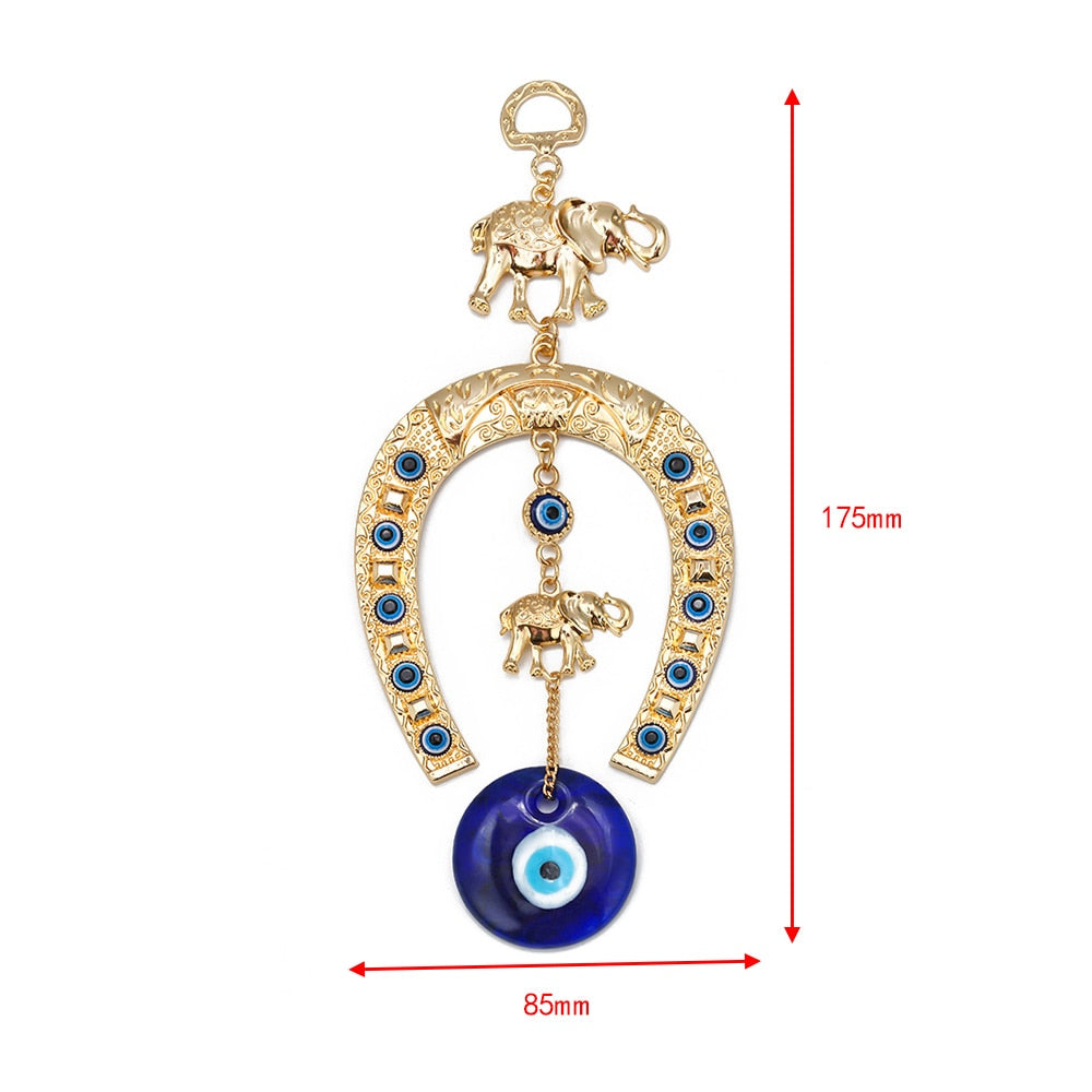 Lucky Evil Eye Hanging Keychain