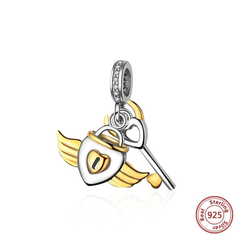 925 Sterling Silver Wing of Angel Necklace