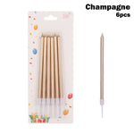 Multi Color Long Pencil Candles