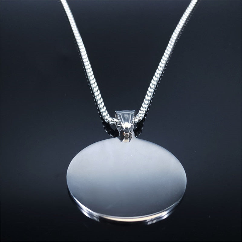 Tree of Life Stainless Steel Statement Necklace