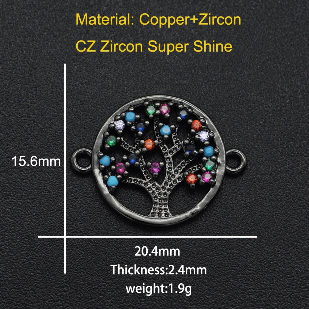 CZ Charms Cactus Necklace Pendant Accessories