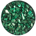Malachite Crystal Gravel Mineral Crystal Chip Beads Home or Fountain Decor Tumbled Stone
