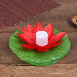 LED Artificial Lotus Colorful Changed Floating Flower Lamps