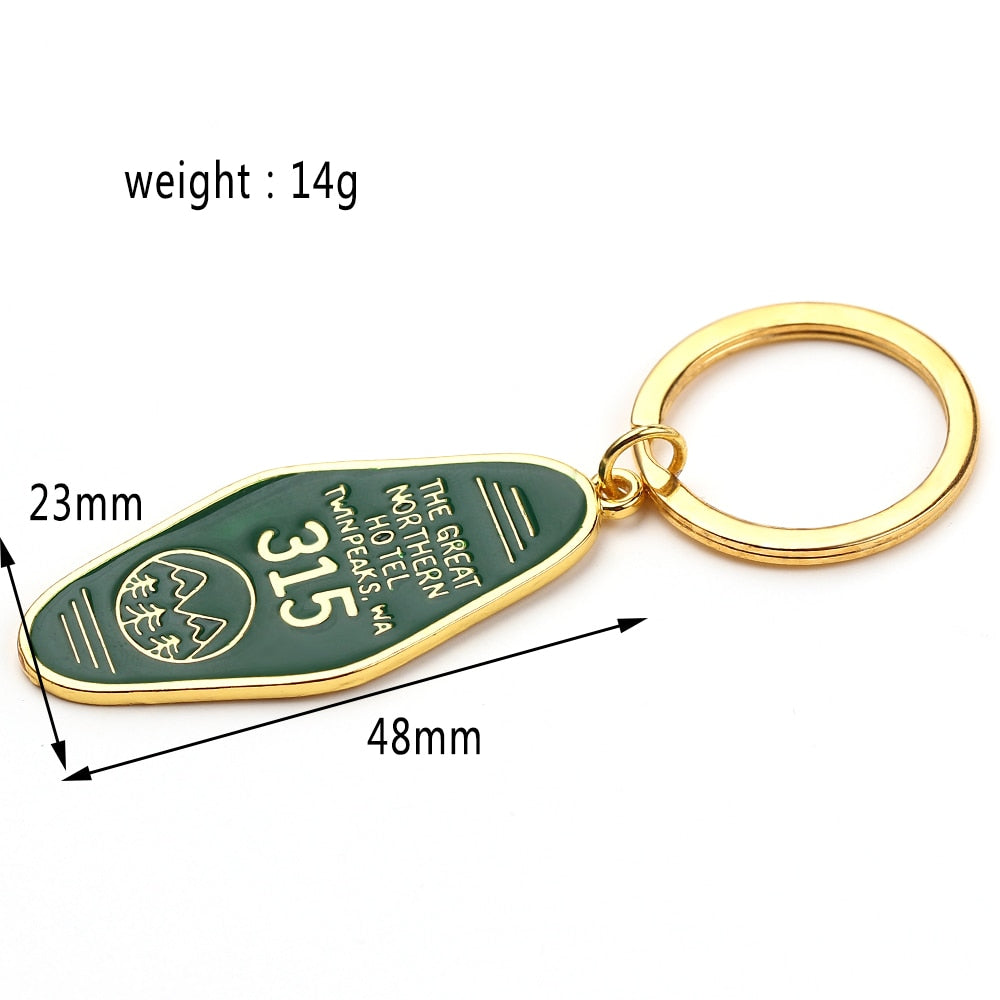 TV show Twin Peaks Key chain