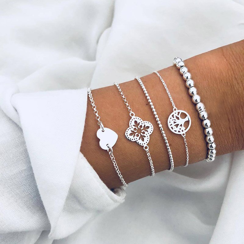 Bohemian Black Rope Chain Bracelet