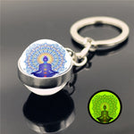 Seven Chakra Keychain
